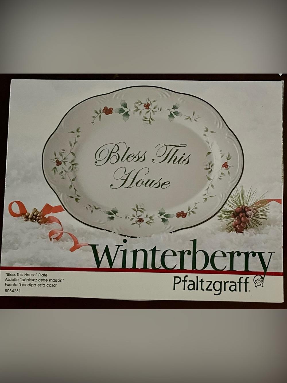 Pfaltzgraff Winterberry Plate